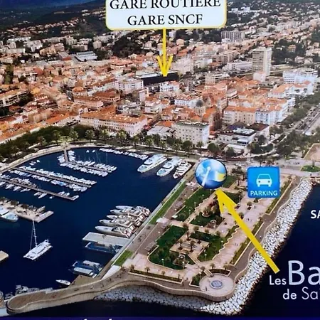 St Raphael Centre Calme Clim Commerces A Pieds Διαμέρισμα Saint-Raphaël